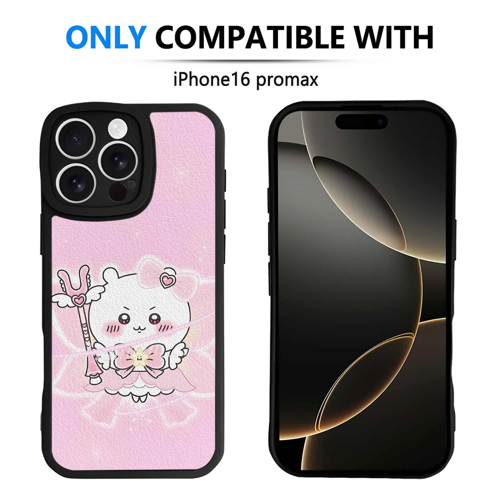 （画像用） ちいかわ Chii-kawa 【iPhone 16シリーズ対応】シリコンスマホケース（レザー調） 材質：シリコン